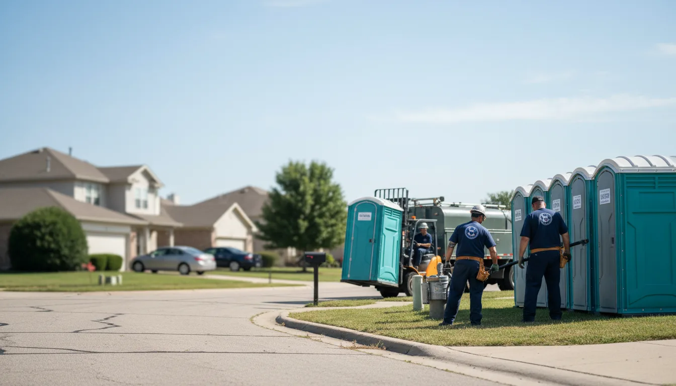 Porta Potty Rental in Ellinwood, KS near me